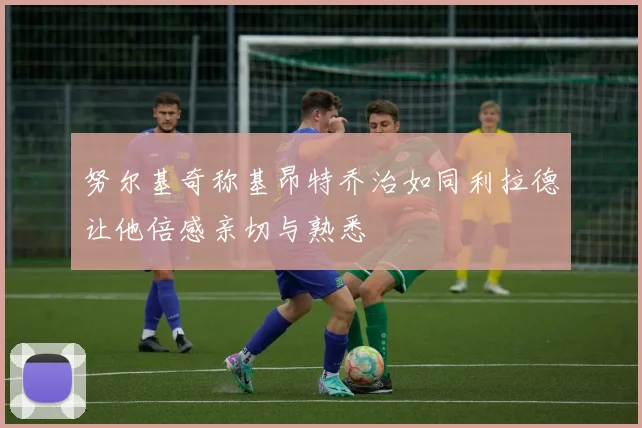 努尔基奇称基昂特乔治如同利拉德让他倍感亲切与熟悉